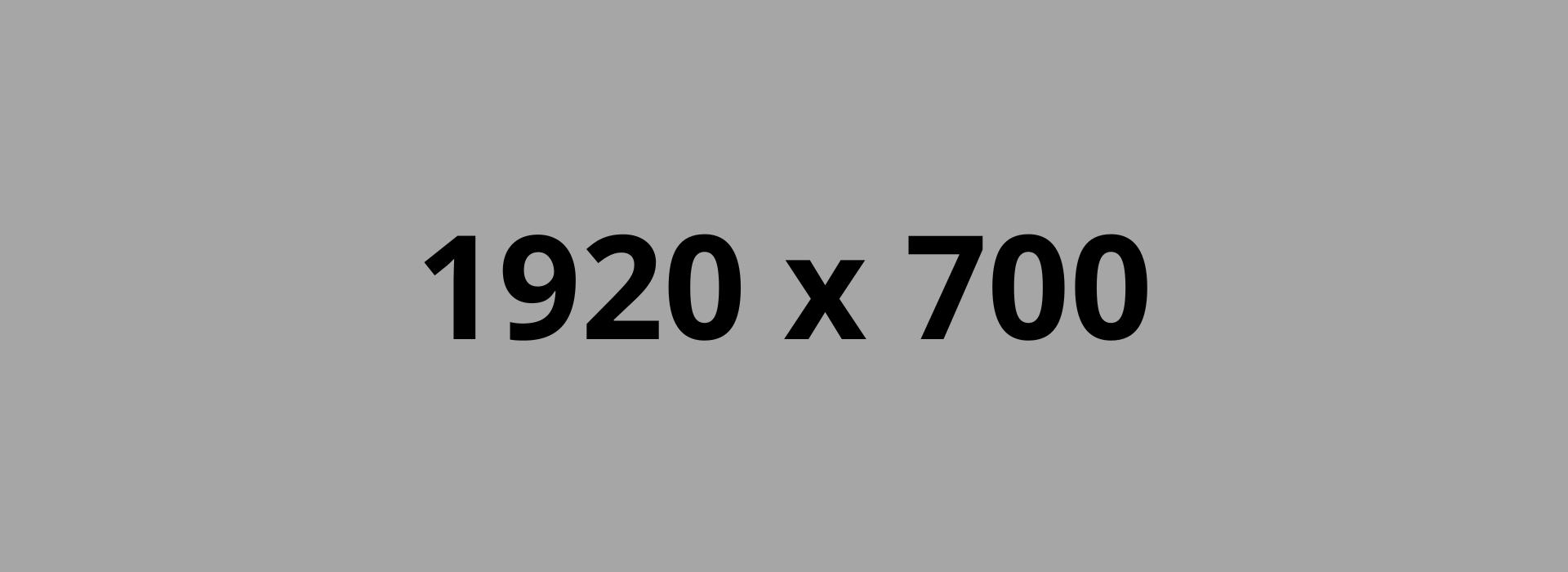 1920 x 700