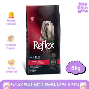 Reflex Plus Mini & Small Breed Lamb & Rice 8kg Makanan Anjing Dewasa Ras Mini