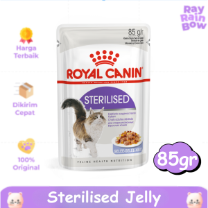 Royal Canin Sterilised in Jelly 85gr Makanan Basah Kucing Dewasa