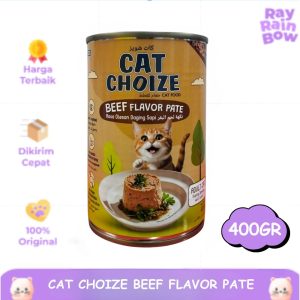 Cat Choize Beef Pate 400gr Makanan Basah Kucing