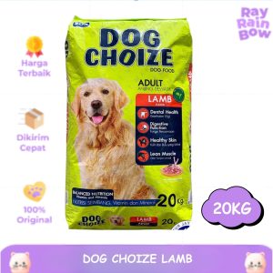 Dog Choize Adult Lamb 20kg Dog Food Makanan Anjing