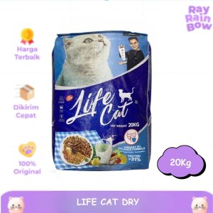 Life Cat Dry Food 20kg Makanan Kucing Premium