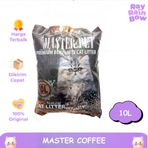 Master Coffee 10L Pasir Kucing Gumpal Wangi
