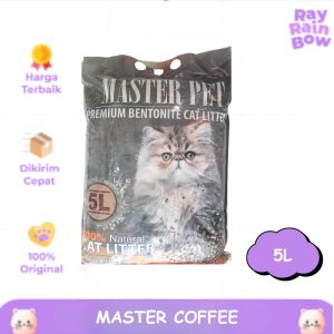 Master Coffee 5L Pasir Kucing Gumpal Wangi
