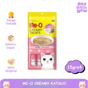 Me-o Creamy Treats Katsuo 15gr x 4 Snack Cemilan Kucing