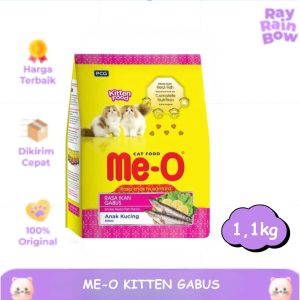Me-o Dry Kitten Gabus 1.1kg Makanan Kucing Cat Food