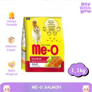 Me-o Dry Adult Salmon 1.1kg Makanan Kucing Cat Food