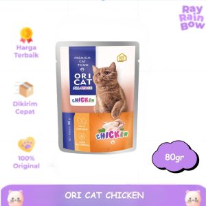 Ori Cat Chicken 80gr All Stage Makanan Basah Kucing Wet Food Sachet