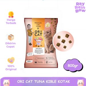 Ori Cat Tuna Kibble Kotak 800gr Makanan Kucing Kering Cat Food