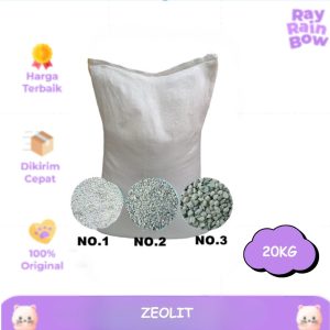 Pasir Kucing Karungan Zeolit 25kg Pasir Lokal