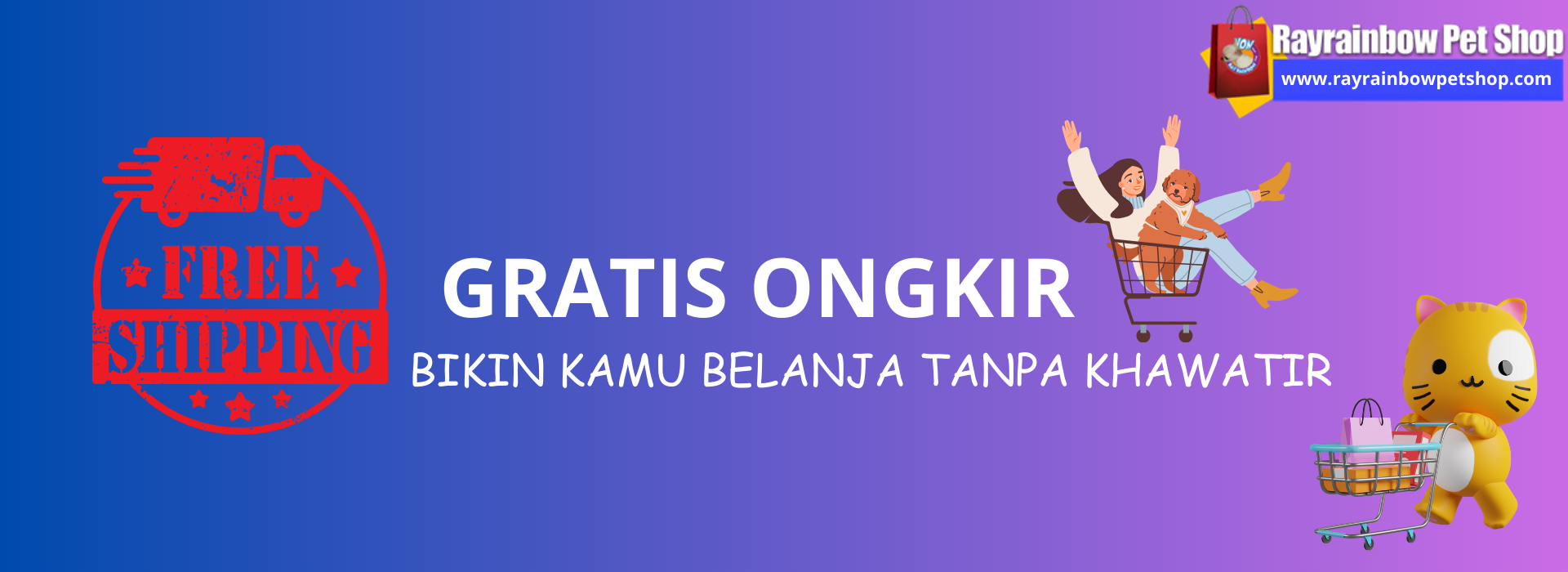 Banner Website Free Ongkir