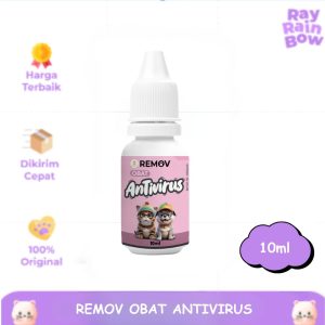 Remov Obat Anti Virus 10ml Untuk Kucing & Anjing