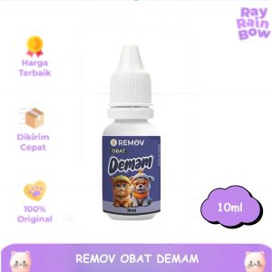 Remov Obat Demam 10ml Untuk Kucing & Anjing