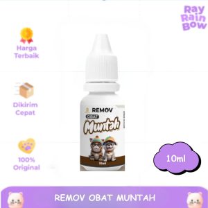 Remov Obat Muntah 10ml Untuk Kucing & Anjing