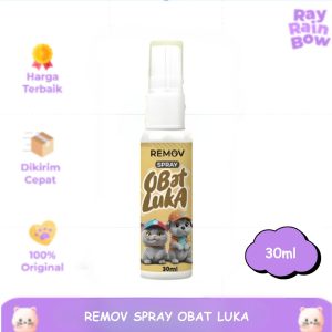 REMOV Spray Obat Luka Kucing Dan Anjing 30ml