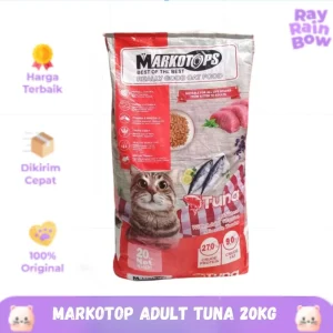 Markotop Dry Food 20kg Rasa Tuna Adult - Makanan Kucing Kitten & Dewasa / Cat Food Dry