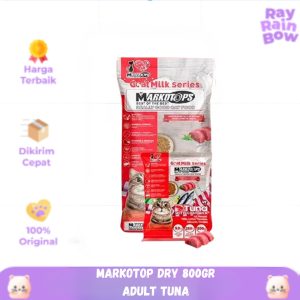 Markotop Dry Food 800gr Rasa Adult Tuna - Makanan Kucing Kitten & Dewasa / Cat Food Dry